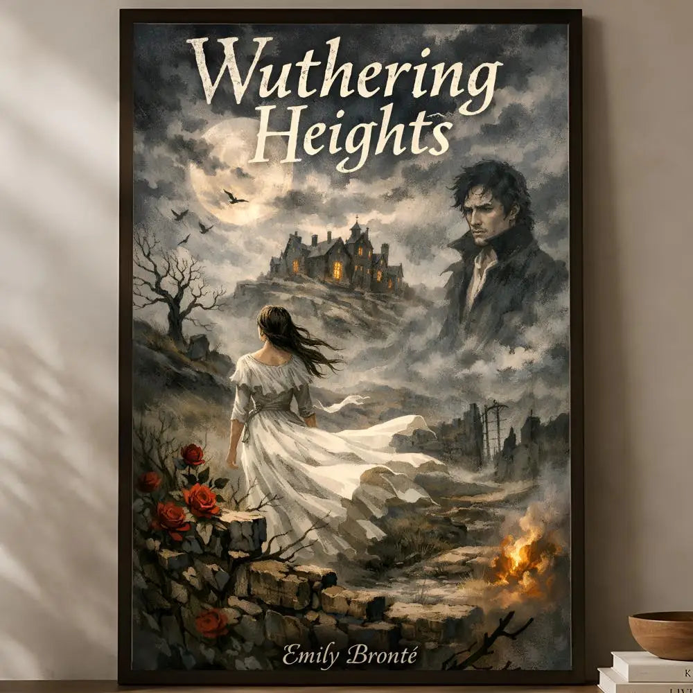 Wuthering Heights Wall Poster – Self-Stick HD PVC Wall Art Wall Art Poster Axl