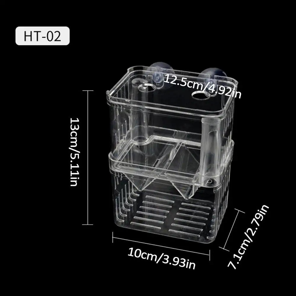 Acrylic Fish Breeding Box – Aquarium Nursery & Hatchery Aquarium Breeder Box Axl M