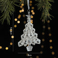 Acrylic Crystal Snowflake Christmas Tree Ornament Pendant Christmas Ornament Axl Style 5