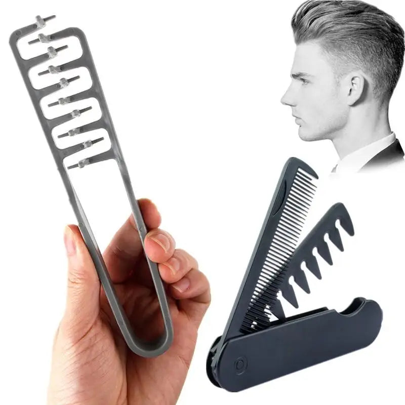Volumizing Wide-Tooth Styling Comb & Folding Comb Set Hair Styling Comb Axl