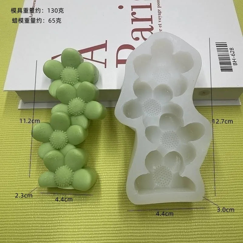 Silicone Mold for DIY Candle, Soap & Epoxy Resin Crafts Silicone Craft Mold Axl D