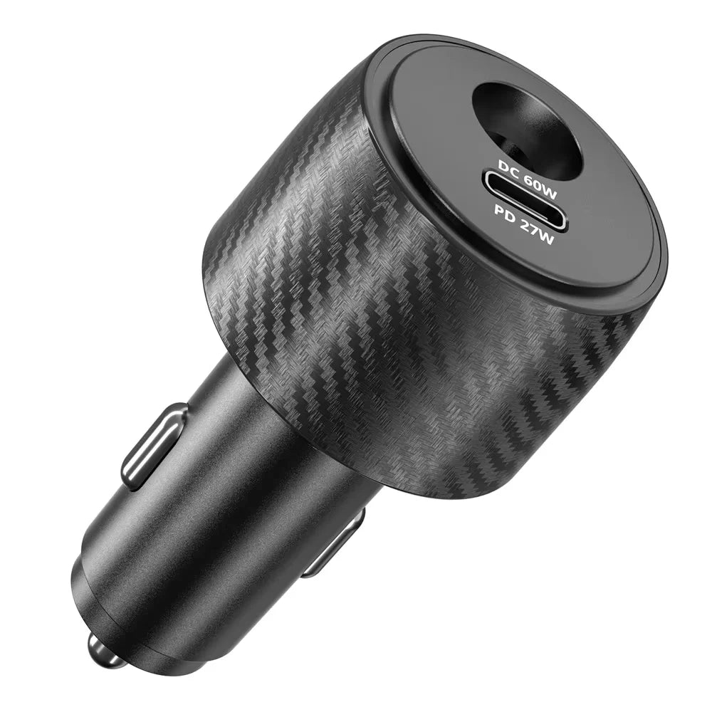 Starlink Mini Car Charger Adapter 90W DC 30V & USB-C Fast Charge Car Charger Adapter Axl Blue