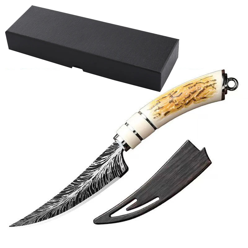 YRIDEFE Japanese Hand-Forged Kitchen Knife | Gift Box Kitchen Knife Axl 1pcs A