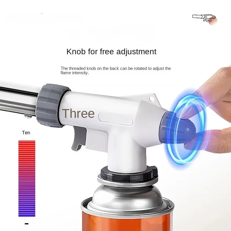 Butane Torch Lighter – Adjustable Flame Burner for Camping & BBQ Butane Torch Axl