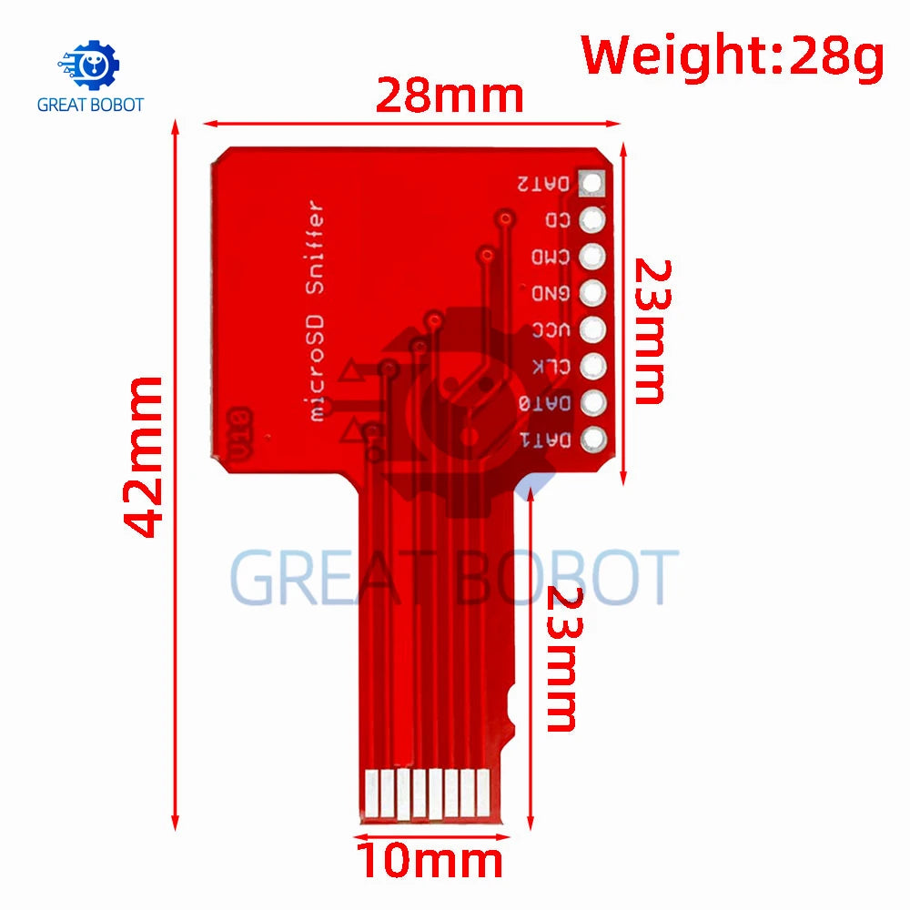 Micro SD TF Card SPI Adapter Module for Arduino (1–3 PCS) SD Card Module Axl