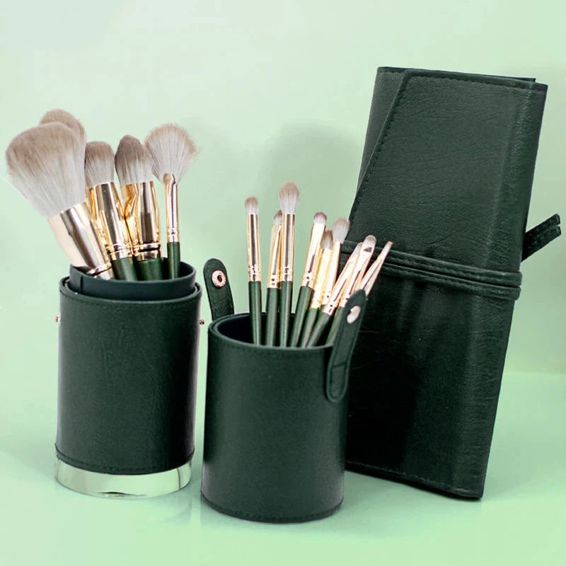 14-Piece Professional Makeup Brush Set – Soft Fluffy Cosmetic Kit Makeup Brush Set Axl
