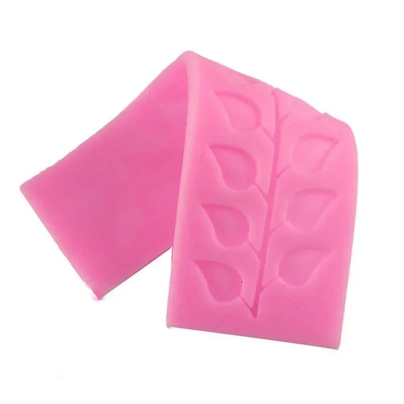Vine Leaf Lace Silicone Mold – Fondant & Cake Decorating Silicone Baking Mold Axl