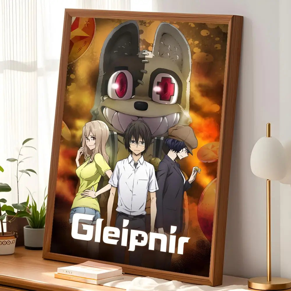 Gleipnir Anime Poster – Self-Stick HD Waterproof Wall Art Anime Wall Poster Axl