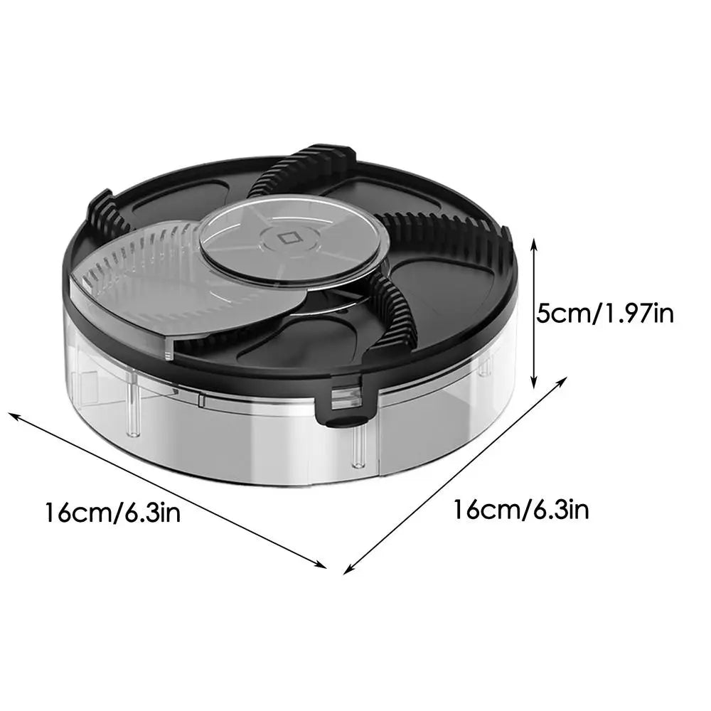 Electric Fly Trap – Silent Rotating USB Rechargeable Catcher Electric Fly Trap Axl Black