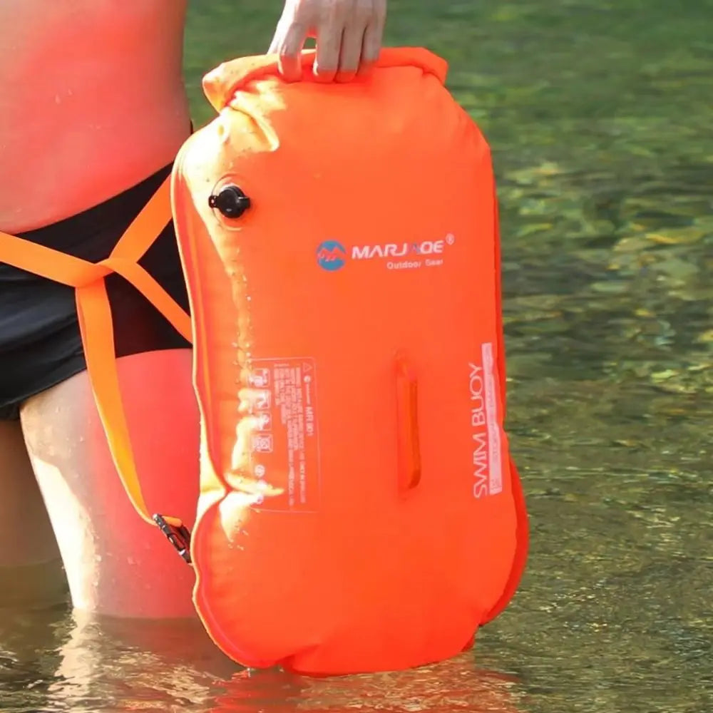Swimming Buoy Backpack – Waterproof Float Bag 28L & 35L Swimming Buoy Bag Axl