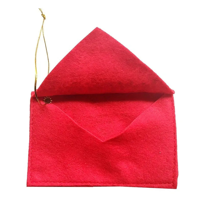 10 Christmas Hanging Envelope Gift Card Holders – Tree Décor Christmas Gift Envelopes Axl