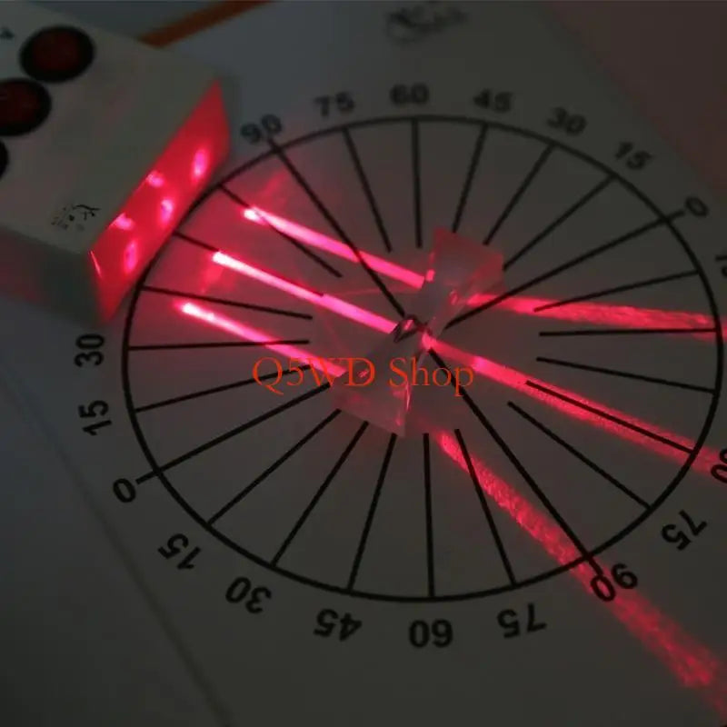 Optical Lens & Prism Set – Physics Light Experiment Kit Optics Experiment Kit Axl