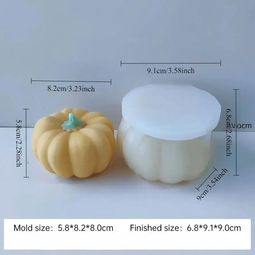 Halloween Pumpkin Mold – DIY Candle, Soap & Plaster Mould Craft Mould Axl