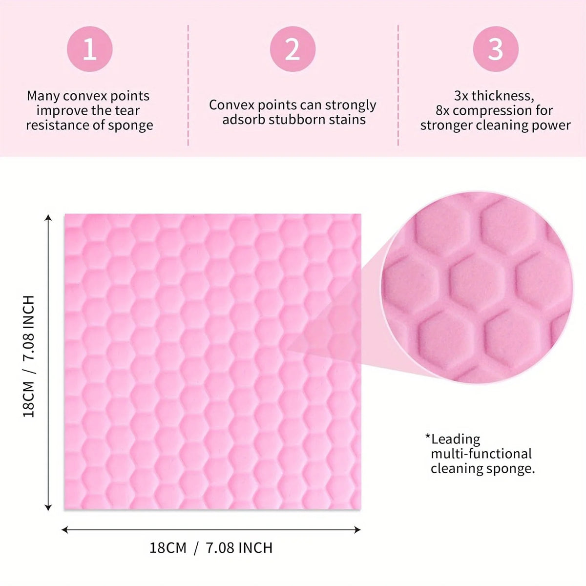 Magic Melamine Sponge Wipes – Reusable Super Absorbent Cloth Cleaning Sponge Wipes Axl