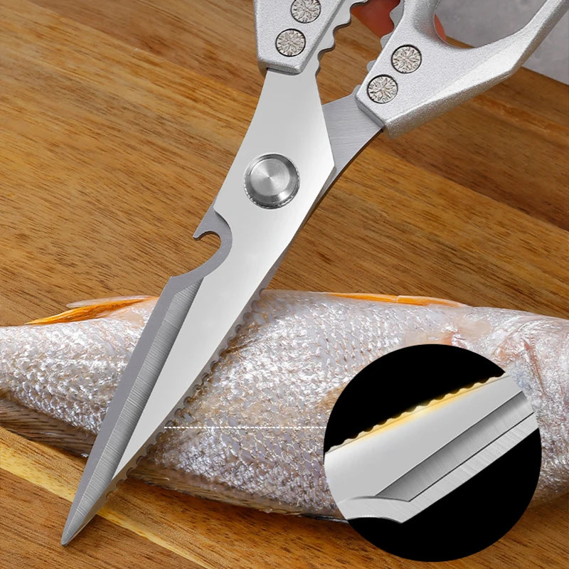 Heavy-Duty Kitchen Shears | Stainless Steel Poultry Scissors Kitchen Shears Axl