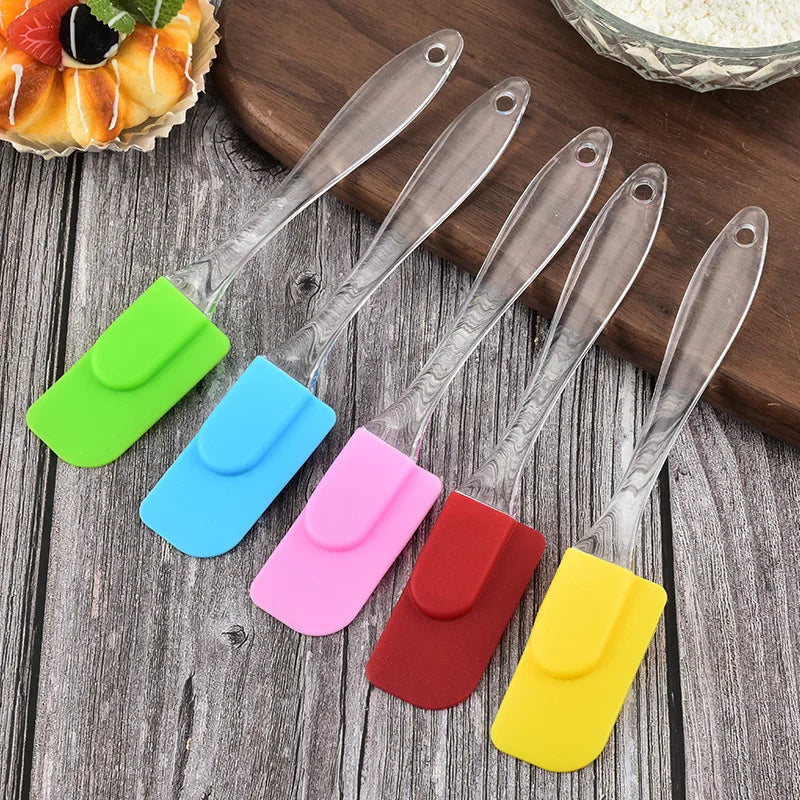 Non-Stick Silicone Spatula – Cake, Butter & Cream Scraper Silicone Baking Spatula Axl
