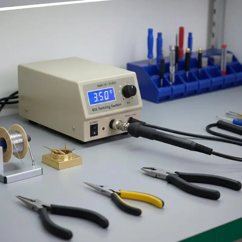 936 Soldering Iron Handle 5-Pin ESD Safe | Ceramic Core Tip Soldering Iron Handle Axl