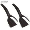 2-in-1 Flip Spatula Tongs – Non-Stick Nylon Egg & Pancake Flipper Spatula Tongs Axl 2PCS