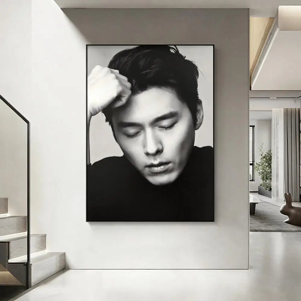 HD Actor Wall Poster – Waterproof Sticky Home & Room Décor Wall Art Poster Axl White5 30X40cmNoframe