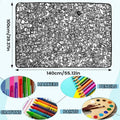 Color Your Own DIY Fleece Throw Blanket – Kids & Families DIY Coloring Blanket Axl A