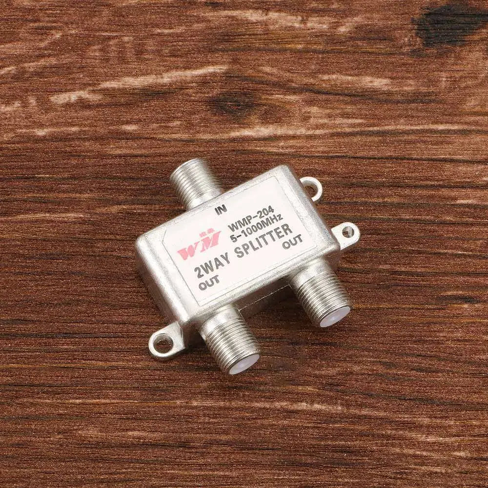 2-Way Coaxial Cable Splitter – TV Antenna & CATV 5-1000MHz Coaxial Cable Splitter Axl