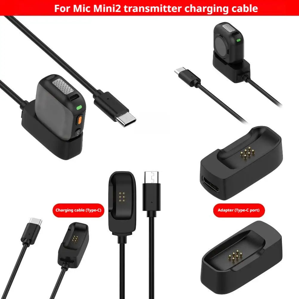 Magnetic Charging Base for DJI Mic Mini 2 – USB-C Dock Magnetic Charging Dock Axl