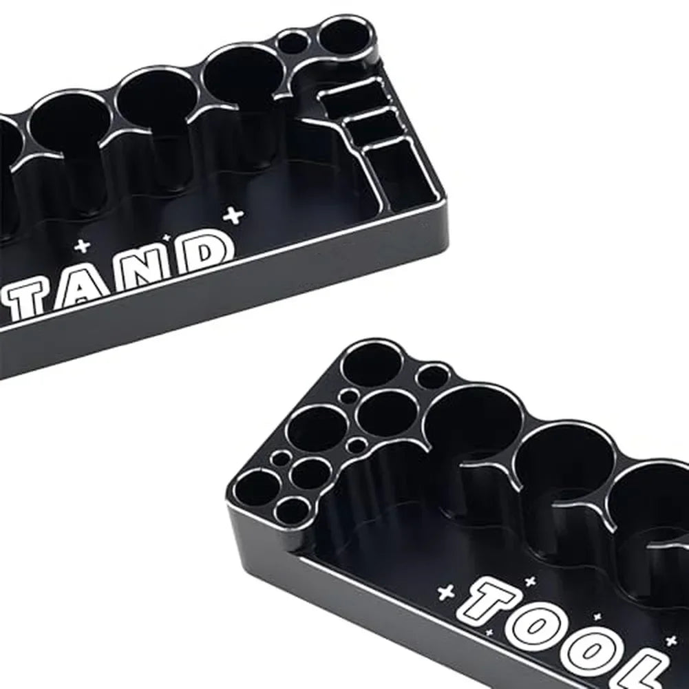 RC Screwdriver & Screw Storage Rack – CNC Aluminum Tool Stand RC Tool Stand Axl