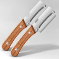 Stainless Steel Peeler with Oak Wood Handle | 1–5 Pack Vegetable Peeler Axl 2pcs