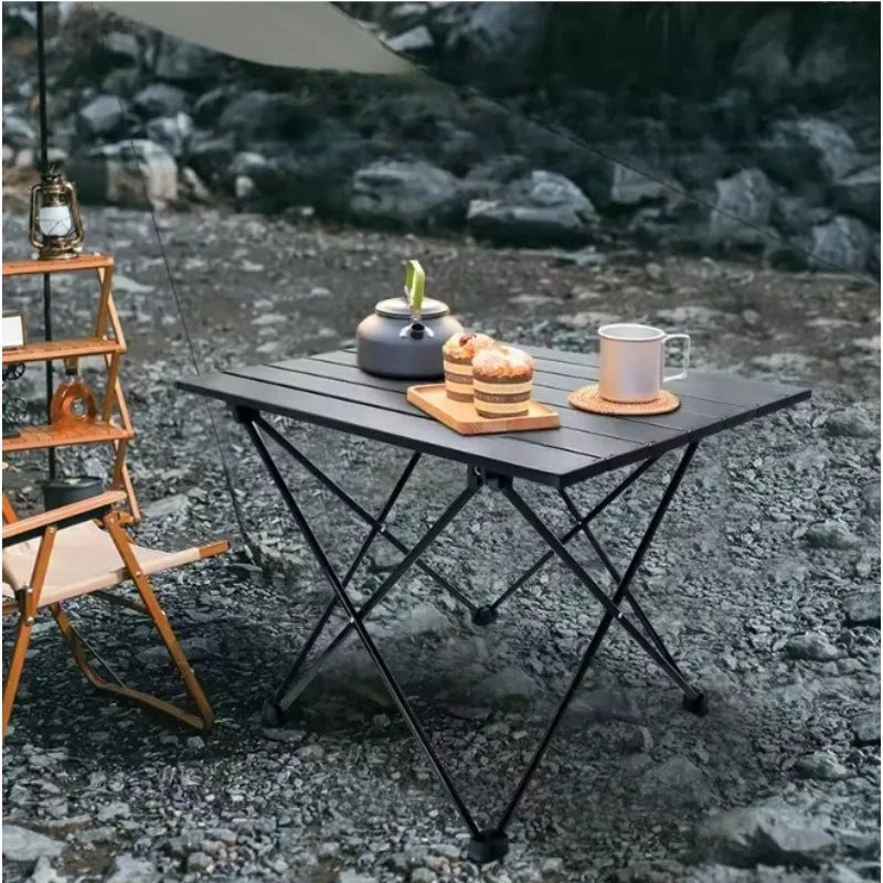 Aluminum Folding Camping Table – Lightweight Portable Outdoor Folding Camping Table Axl