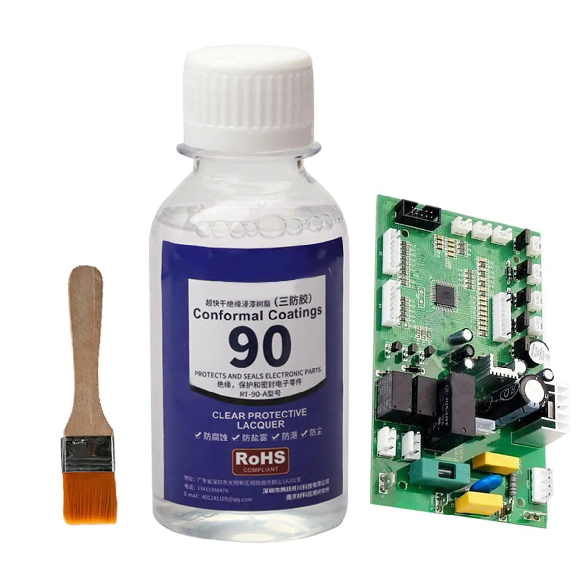 PCB Conformal Coating 100ml – Clear Waterproof Circuit Sealant PCB Conformal Coating Axl