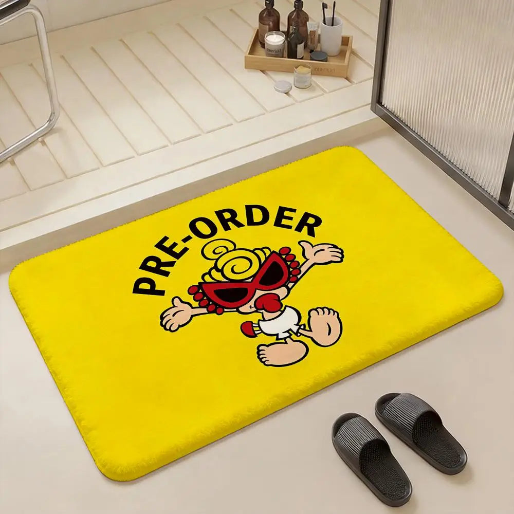 Flannel Floor Mat – Non-Slip Soft Plush Indoor Rug | 6 Sizes Indoor Floor Mat Axl
