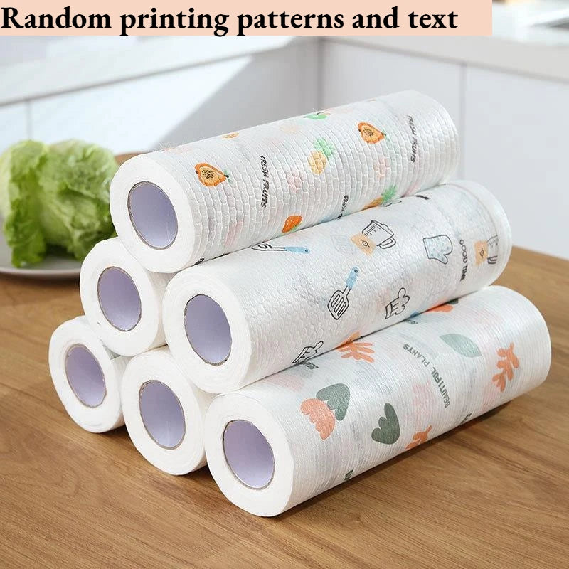 Disposable Kitchen Cleaning Cloths – Thickened Oil & Water Absorbing Disposable Cleaning Cloths Axl