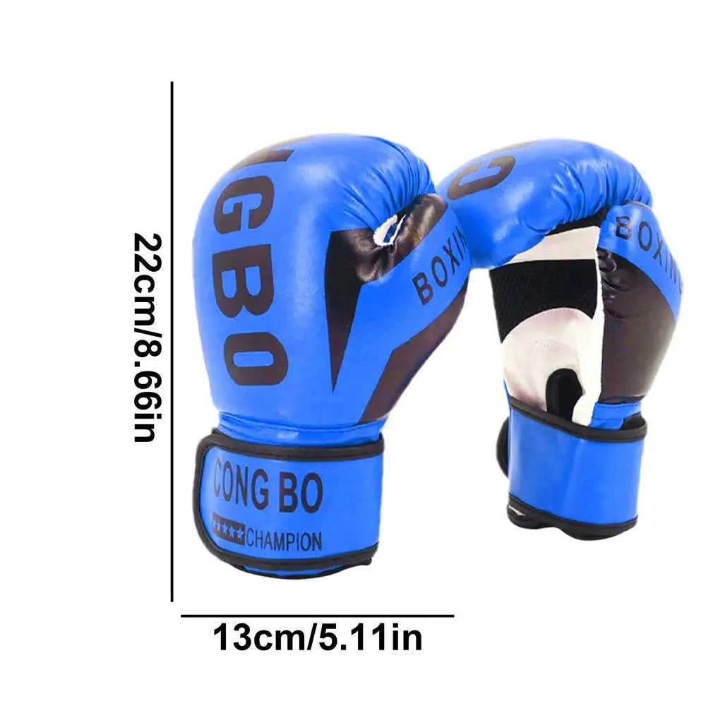 Kids Boxing Gloves – Breathable Sparring Gloves for Children Kids Boxing Gloves Axl Blue