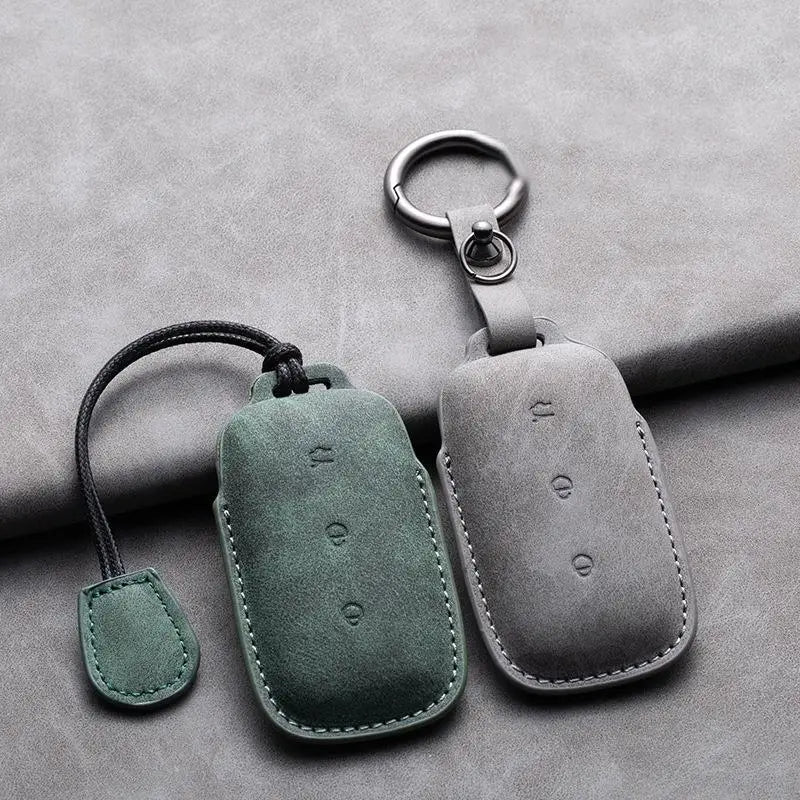 PU Leather Key Case Cover – Geely Galaxy EX5 & Proton EMas 7 Car Key Cover Axl