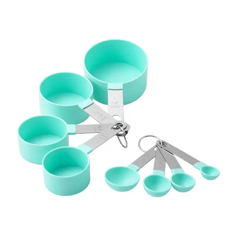 Measuring Cups & Spoons Set for Baking & Cooking | Kitchen Tool Measuring Cups Set Axl green-5597