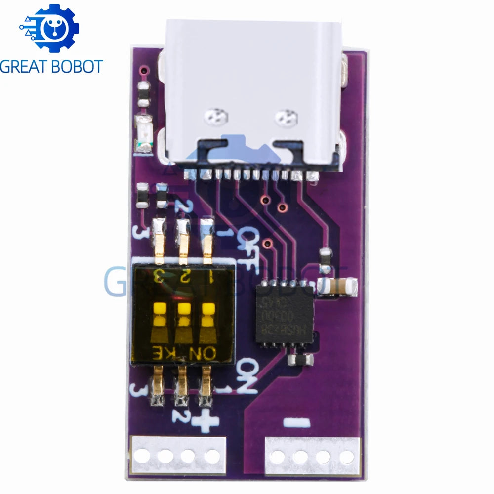 100W USB-C PD Decoy Board 5V–20V 5A Fast Charge Power Module Power Charging Module Axl