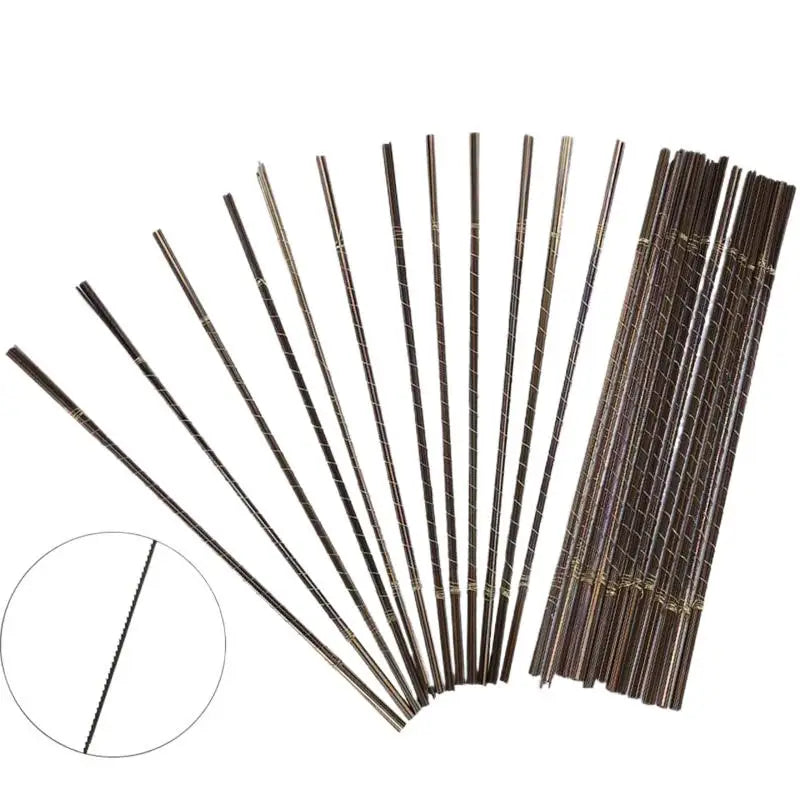 Jeweler's Saw Blades Set 12/144 Pcs – Carbon Steel Cutting Jeweler's Saw Blades Axl