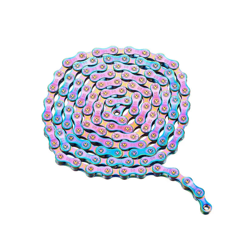 Ultralight Colorful Bike Chain 8/9/10/11 Speed Anti-Rust 116L MTB Bicycle Chain Axl