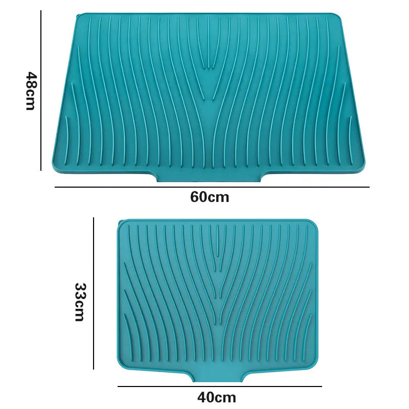 Silicone Dish Drying Mat – Anti-Slip & Heat-Resistant Drain Pad Silicone Drain Mat Axl