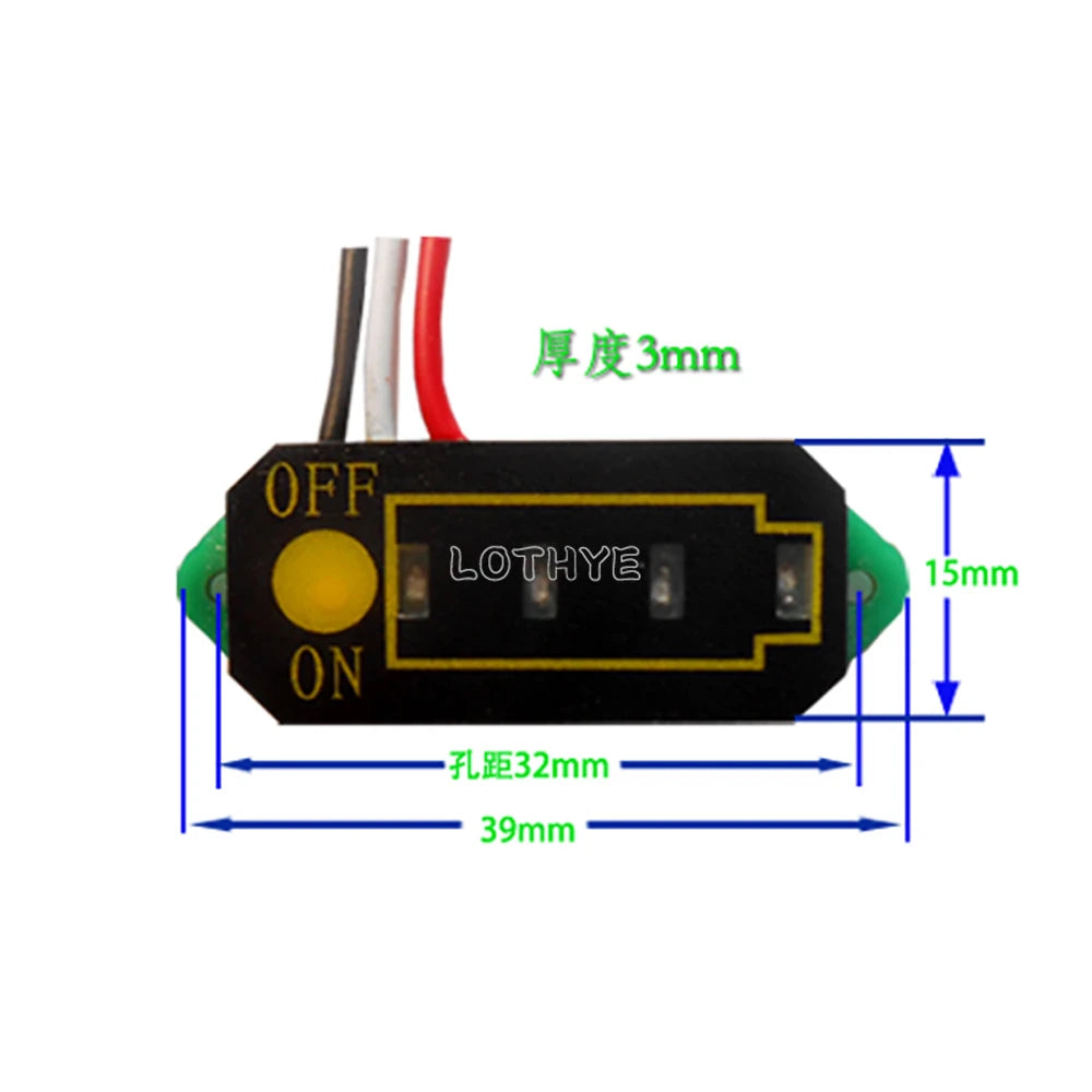 1S–6S LiPo Battery Level Indicator 3.7–25.2V Capacity Tester Battery Capacity Tester Axl