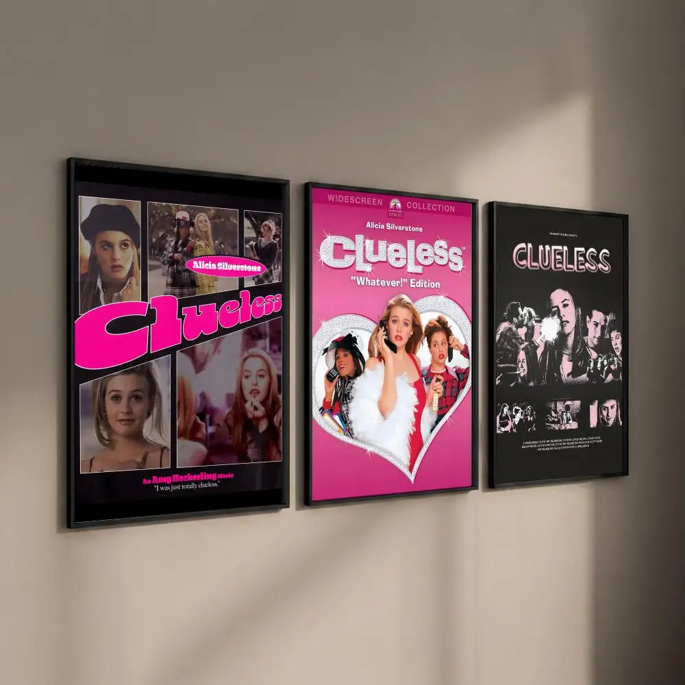 Clueless Movie Poster – HD Self-Adhesive Wall Art Sticker Movie Art Poster Axl