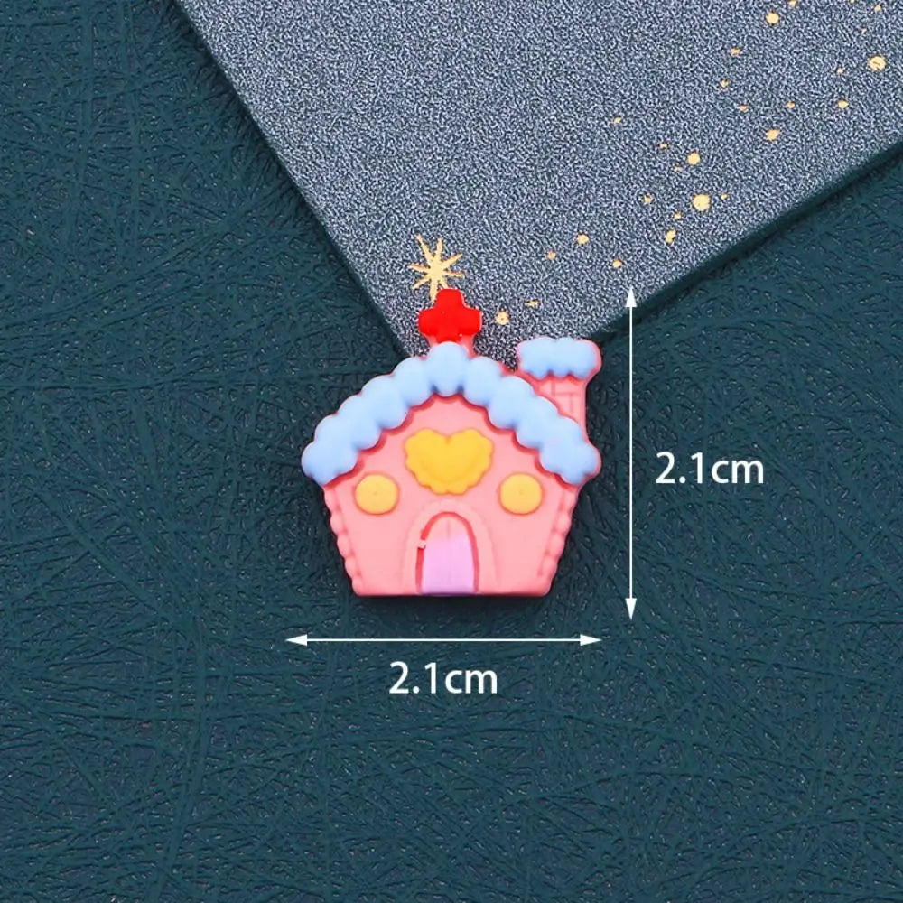 10-Pc Mini Christmas Resin Flatback Cabochons for DIY Crafts Resin Craft Cabochons Axl 1