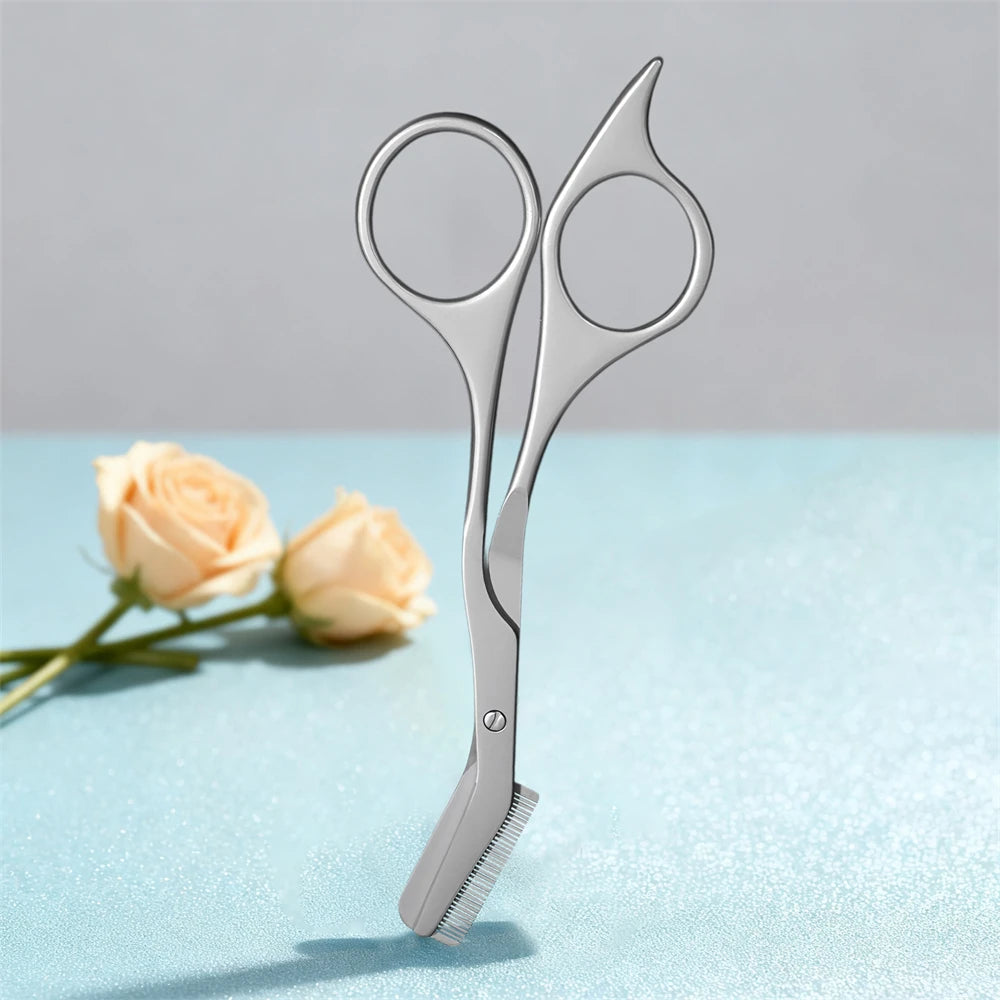 Eyebrow Trimmer Scissors & Shaver – Precision Grooming Tool Eyebrow Grooming Tool Axl