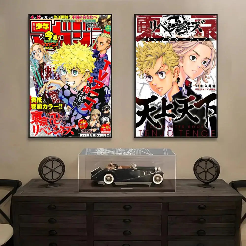 Tokyo Revengers Anime Wall Sticker Poster – HD Removable Decal Anime Wall Decal Axl