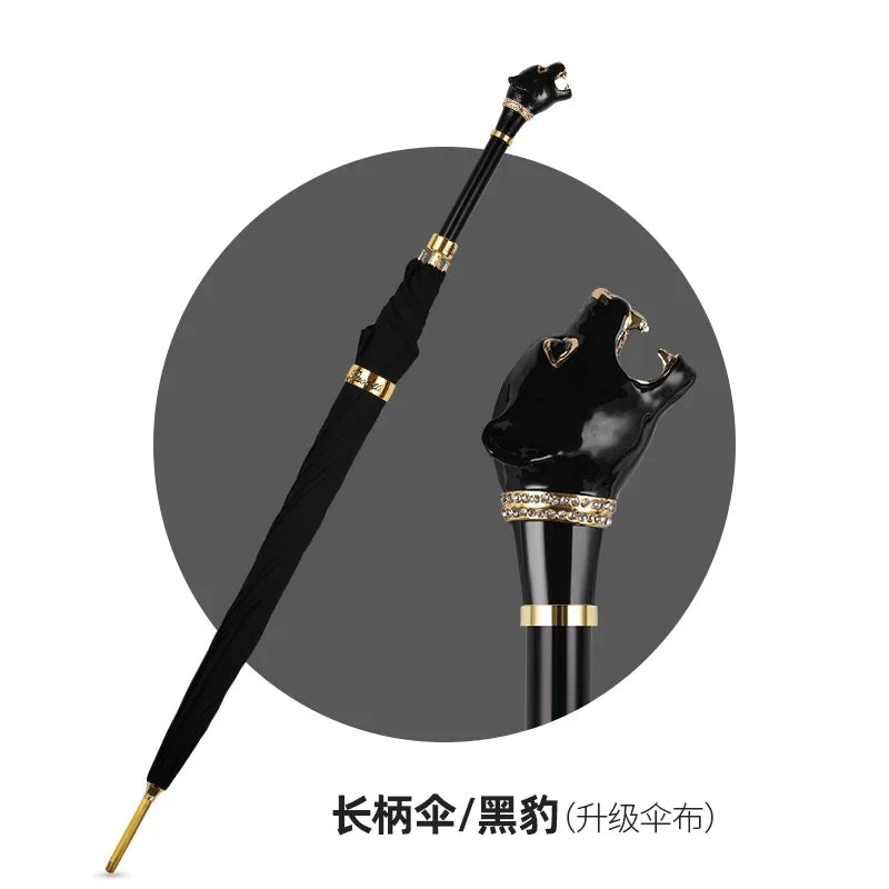 XL Skull Head Long Handle Windproof Golf Umbrella – Men's Gift Long Handle Umbrella Axl Aluminum Style 4 8K
