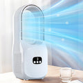 Bladeless Fan 120° Oscillating 3-Speed Desktop Circulator Bladeless Desktop Fan Axl Default Title