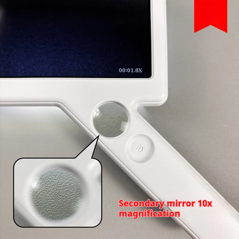 HD Digital Video Magnifier with 10 LED Lights – Reading Aid Tool Digital Video Magnifier Axl