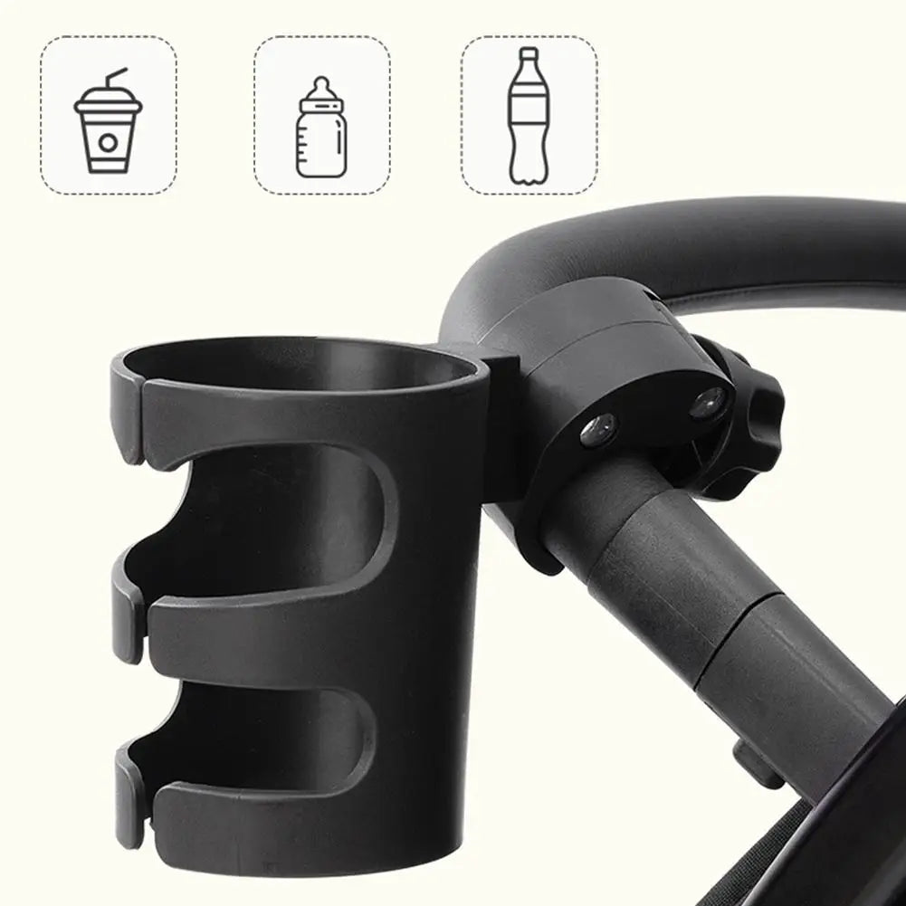 Universal Clamp-On Cup Holder for Stroller, Bike & Wheelchair Clamp-On Cup Holder Axl