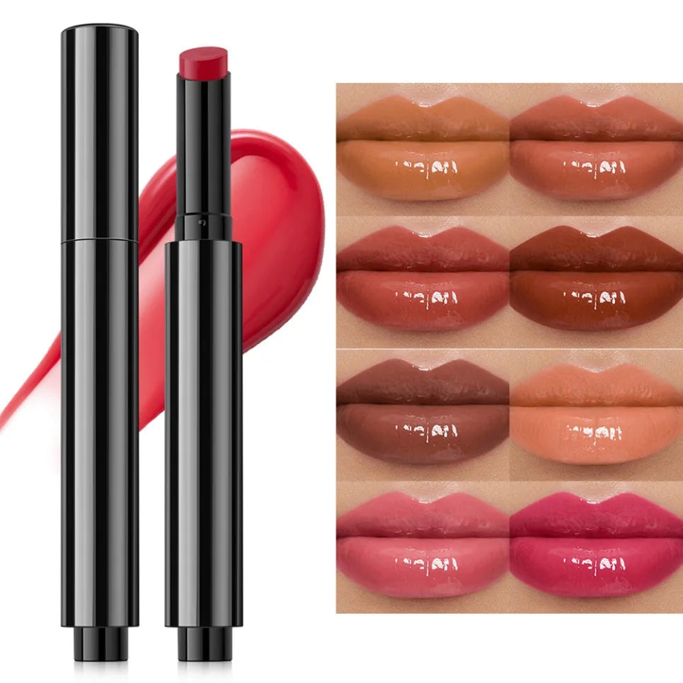 Vegan Mirror Gloss Lipstick – Long-Lasting, Moisturizing, Multi-Color Mirror Gloss Lipstick Axl
