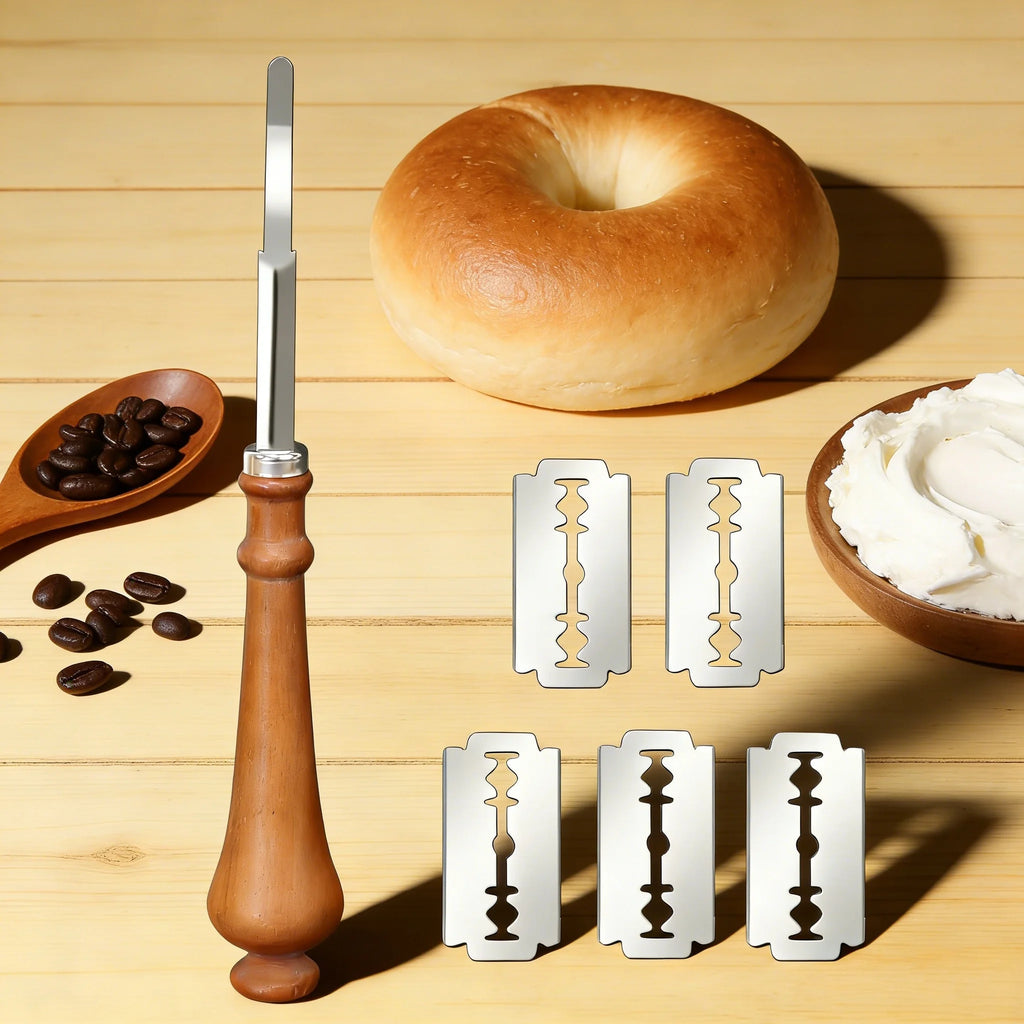 Dough Scoring Knife – Stainless Steel Bread Lame Baking Tool Bread Scoring Knife Axl